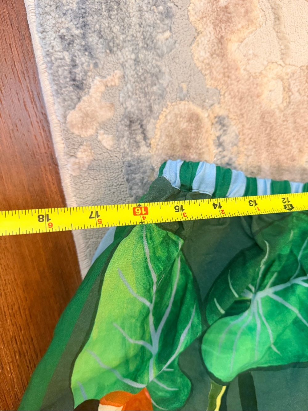 FARM Rio Green Tropical Parrot Print Harem Pants - Picture 3 of 4
